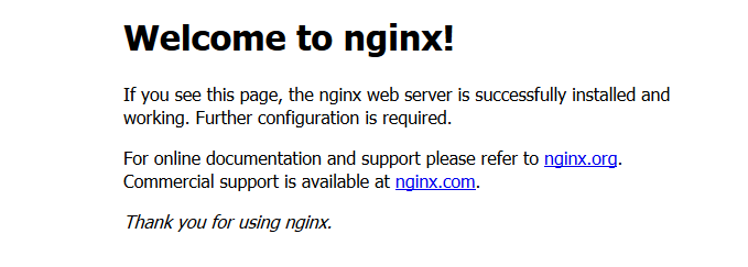 nginx - instalace